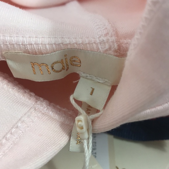 Maje Tanina Rhinestone-Embellished Hoodie size 1 - Picture 6 of 13